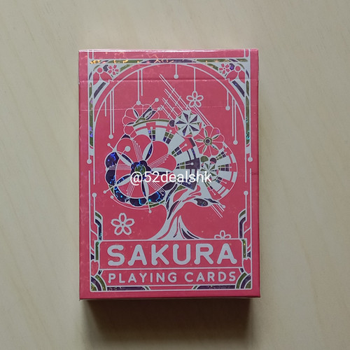 TCC Fashion v2 Sakura Playing Cards (TCC 櫻花撲克牌啤牌