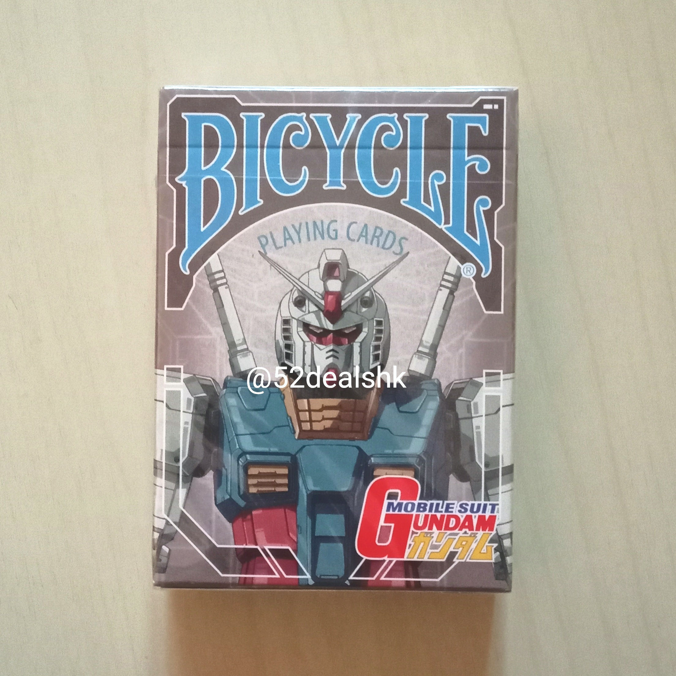 Bicycle Gundum Playing Cards - RX78 (Bicycle 機動戰士高達RX-78 撲克牌 啤牌)