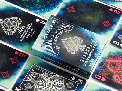縮圖：Bicycle Stargazer Observatory Playing Cards (Bicycle觀星者- 瞭望台撲克牌啤牌)