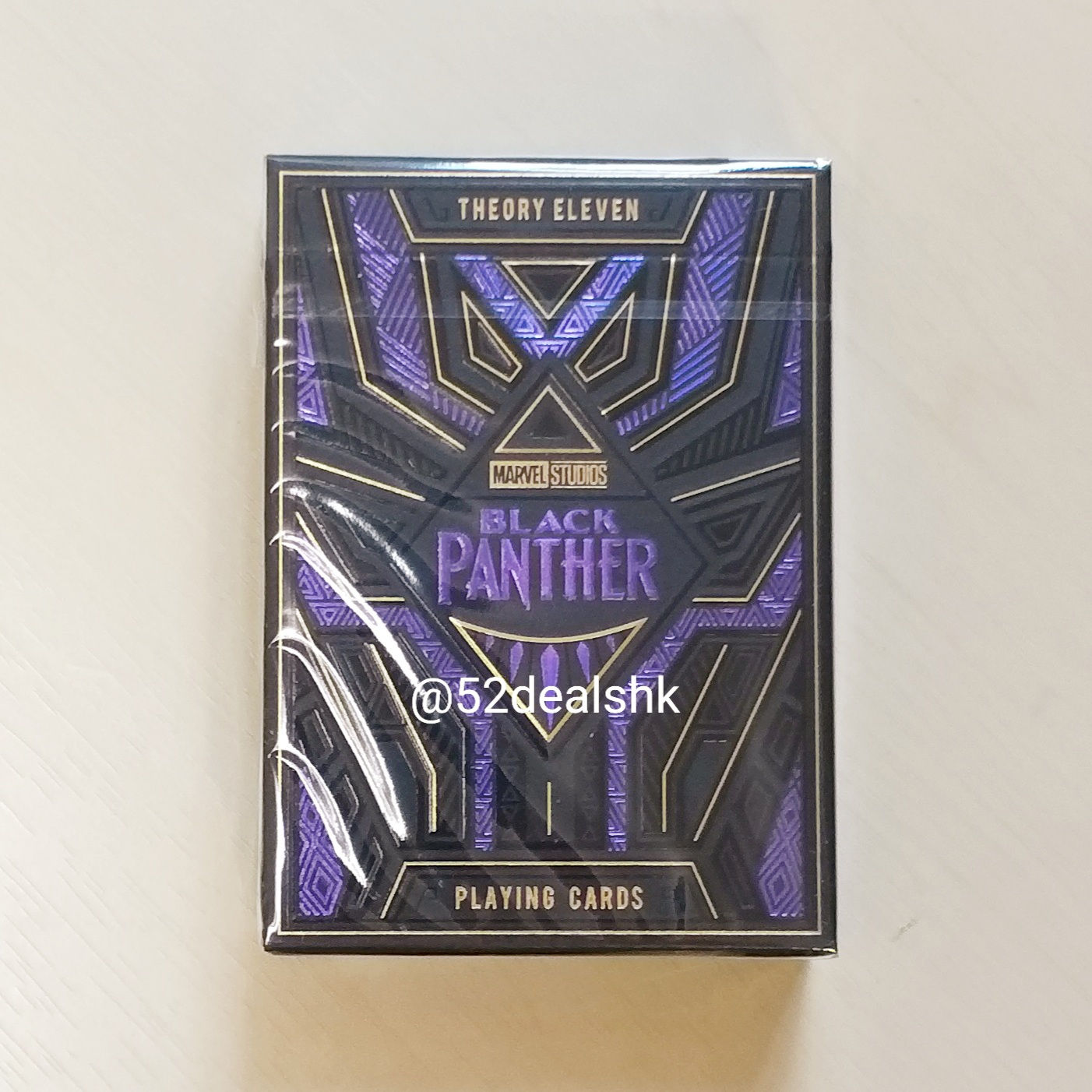 Theory11 Black Panther Playing Cards (T11 Marvel 黑豹撲克牌啤牌)