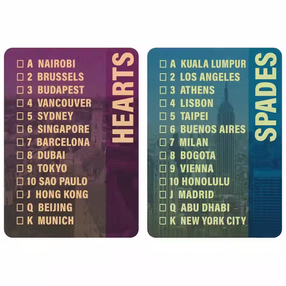 Thumbnail: Bicycle Cities of the World Playing Cards (Bicycle啤牌-世界城市撲克牌)