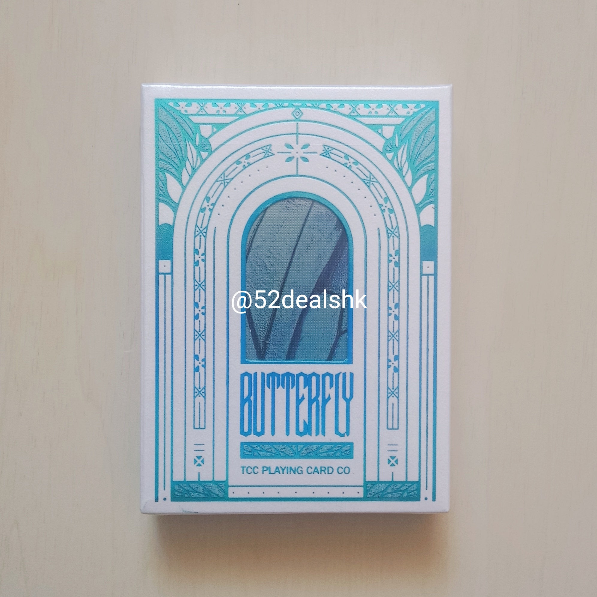 Morpho Playing Cards - Prism Blue (蝴蝶冷燙撲克牌 啤牌 - 藍色)