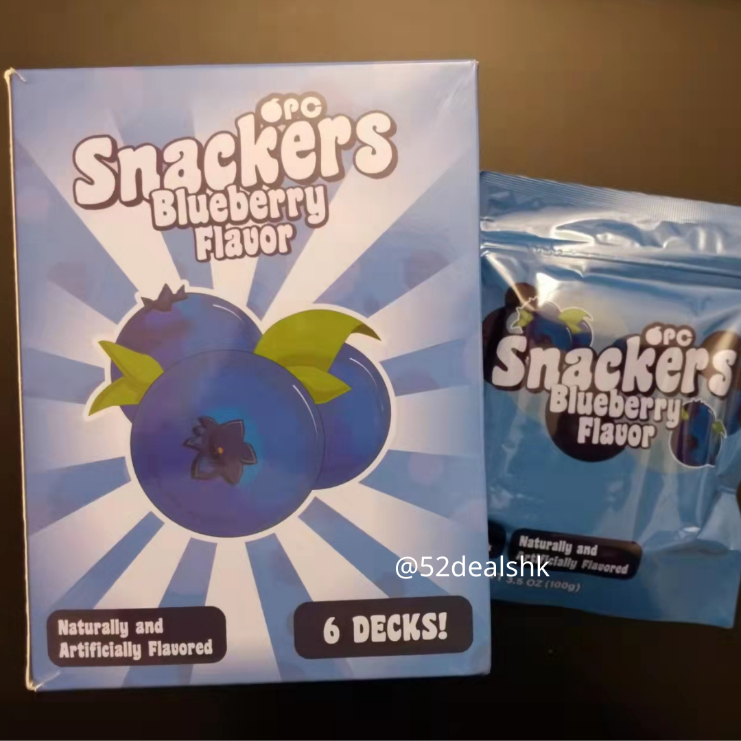 OPC Snackers v3 Blueberry Playing Cards