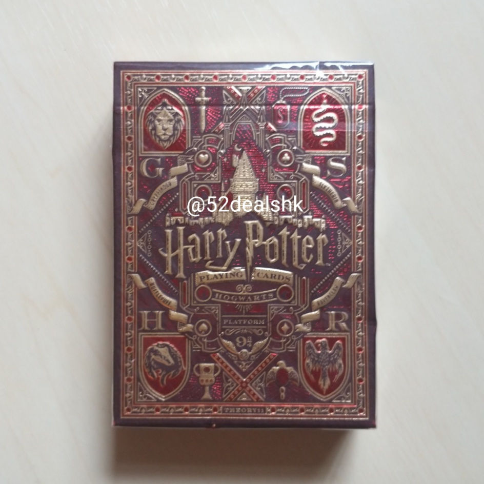 Theory11 Harry Potter Playing Cards - Gryffindor Red (T11 哈利波特撲克牌啤牌-葛萊分多紅色)