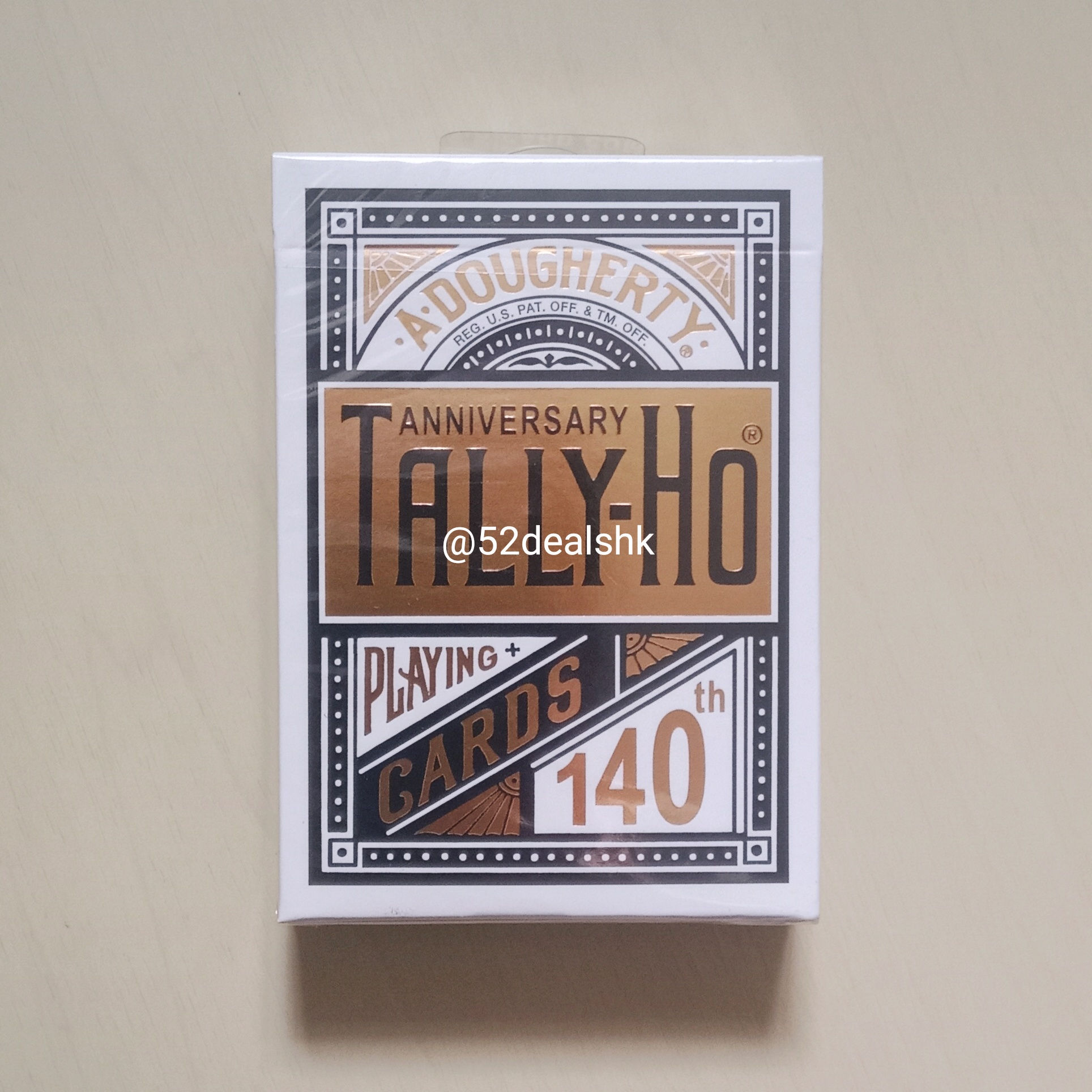 Tally-Ho 140th Anniversary Playing Cards (Tally-Ho 140周年紀念撲克牌 啤牌)