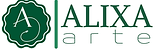 Logo oficial Alixa Arte Gallery artista amazônica