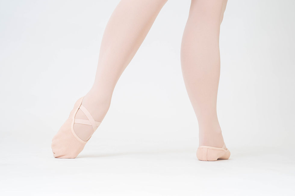 Thumbnail: STRETCH FORM II - SPLIT SOLE STRETCH CANVAS BALLET SHOES