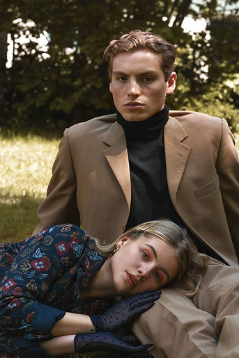 Foto: Lea Kalinowsky - Models: Pam, Pasha Bevan (Cocaine Models) - Styling: Anna celine Bl