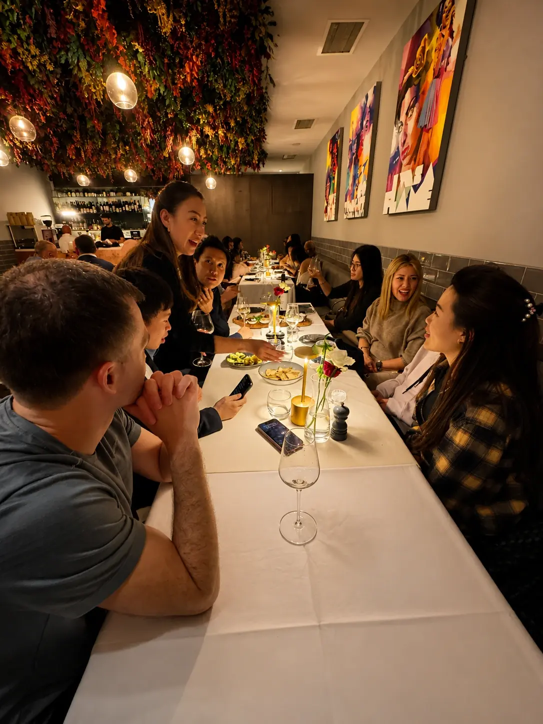 Private room for events and dining