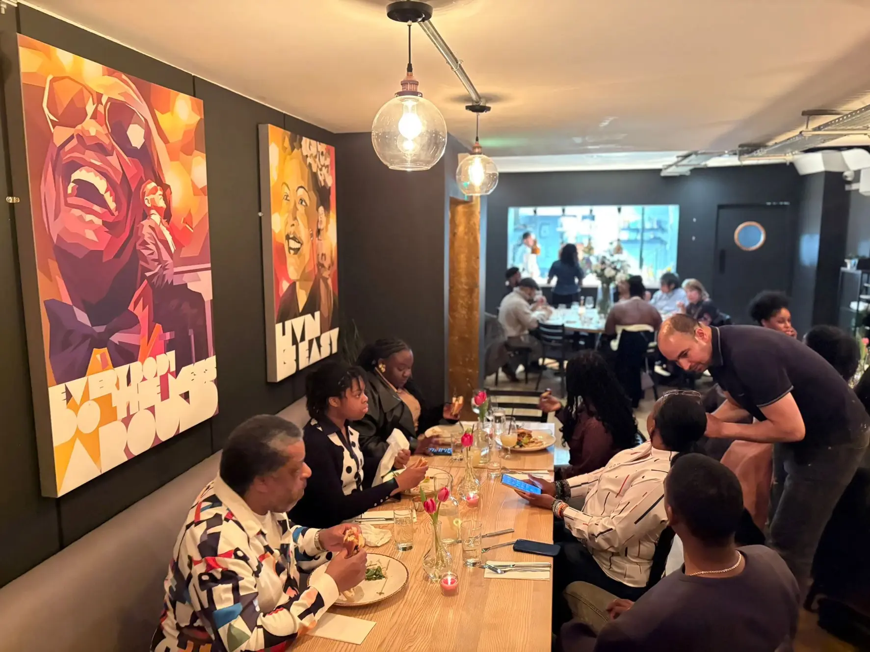 Private room for events and dining