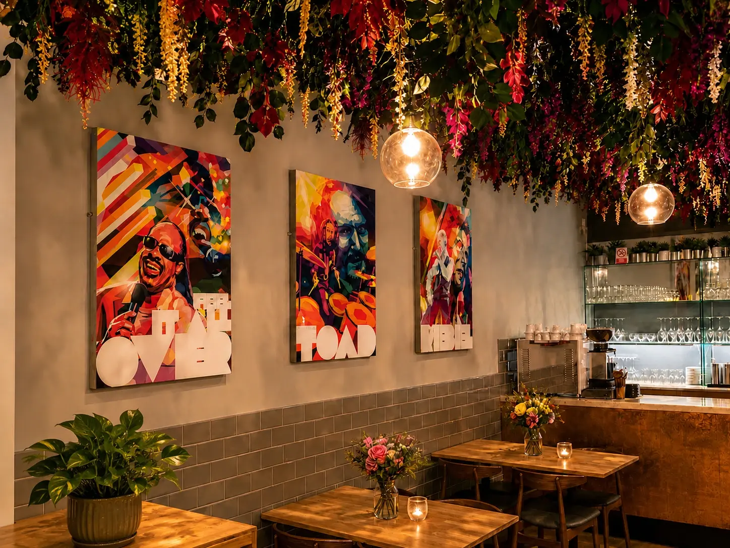 Private room for events and dining