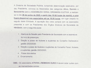CONVOCAÇÃO AGO