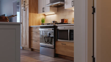 3ds max, 3d mimari çizim, 3d mimari tasarım, 3d modelleme, 3d render, corona render, 3d sanatçısı Çağdaş Duyal, 3d options, photoshop, Kanada, Stambol Studios, iç mekan, mutfak, fırın modelleme.