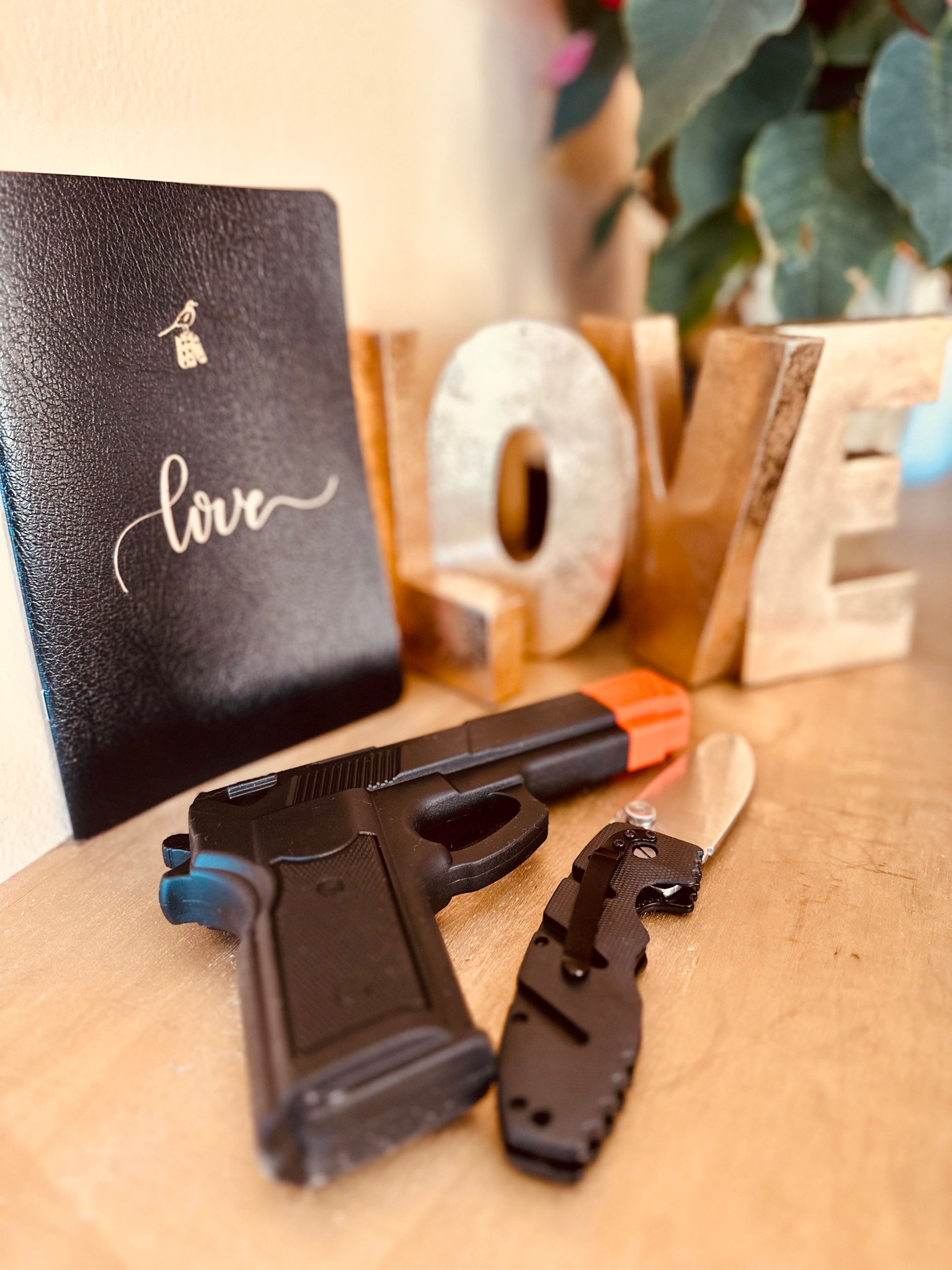 Training Gun & Knife Combo