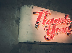 Neon Thank You