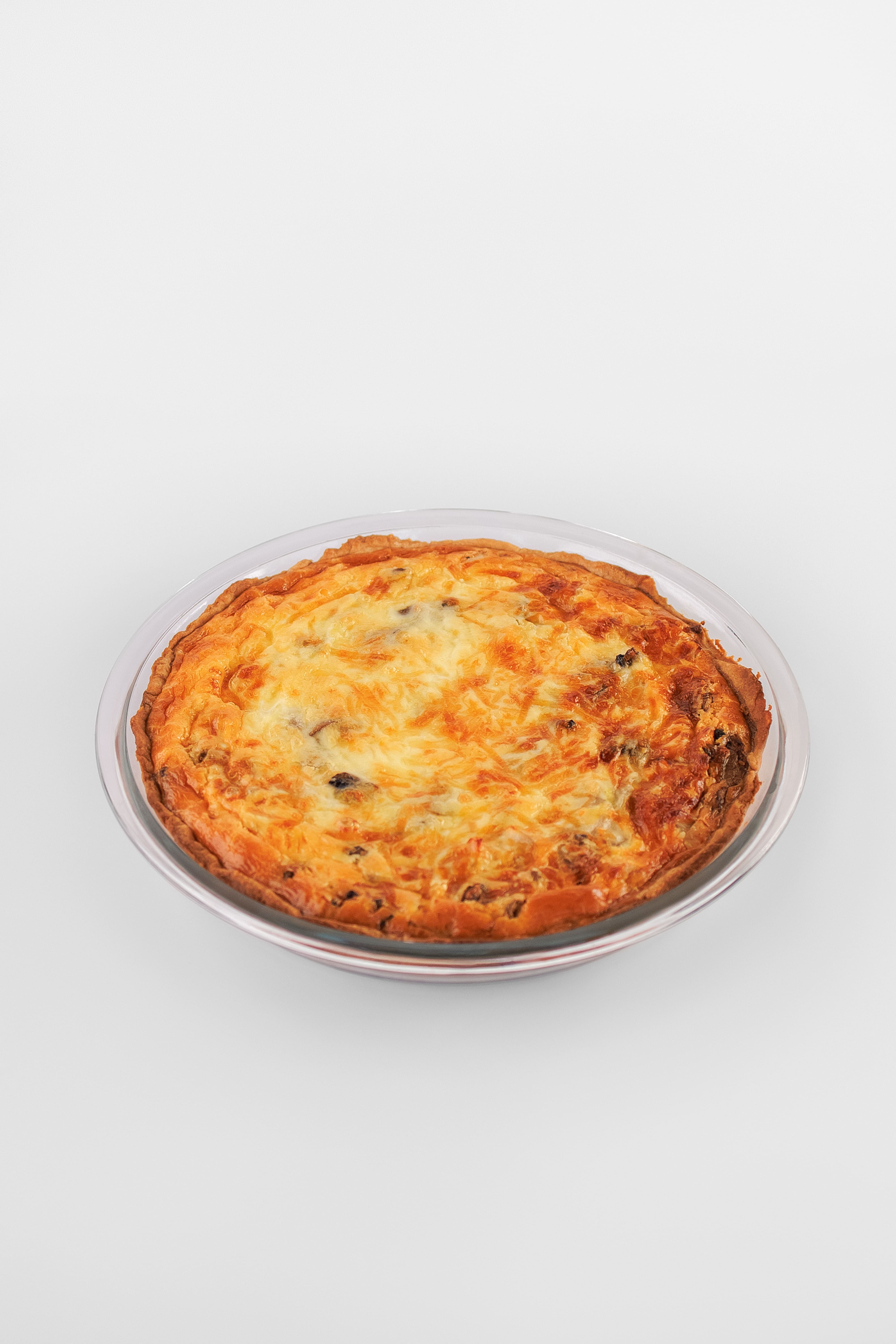 Chicken & Mushroom Quiche