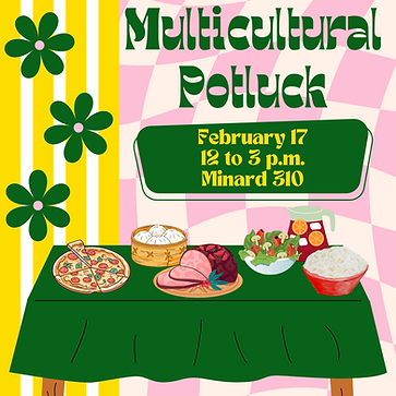 An Instagram Post for a Potluck Event