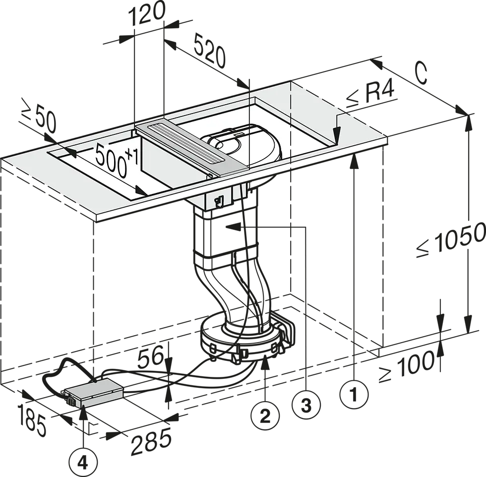 Прев'ю: Витяжний модуль CSDA 7001 FL