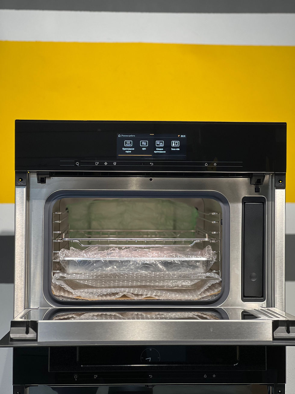 Прев'ю: Пароварка з НВЧ DGM 7840 та духова шафа