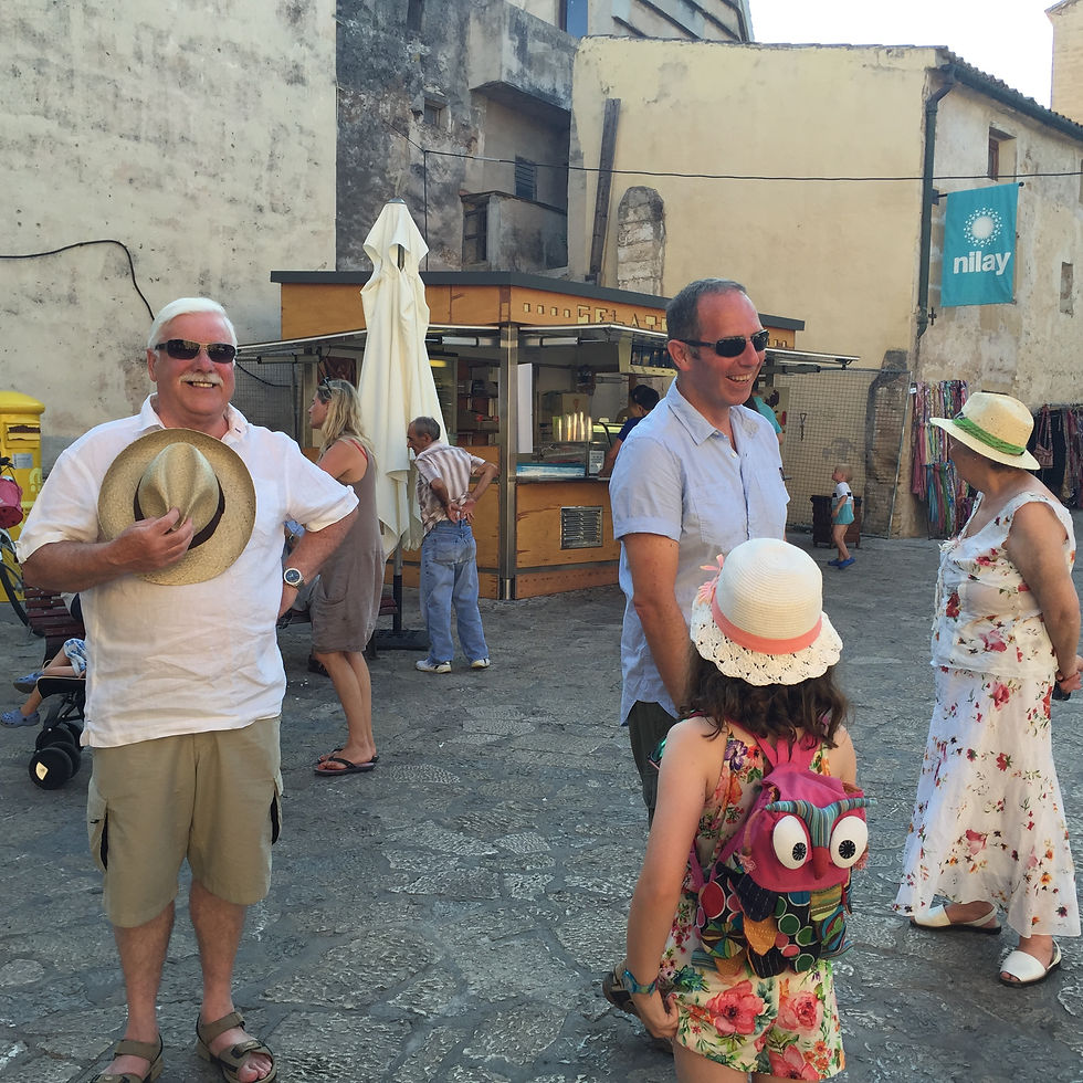 Grandad Eddy and family