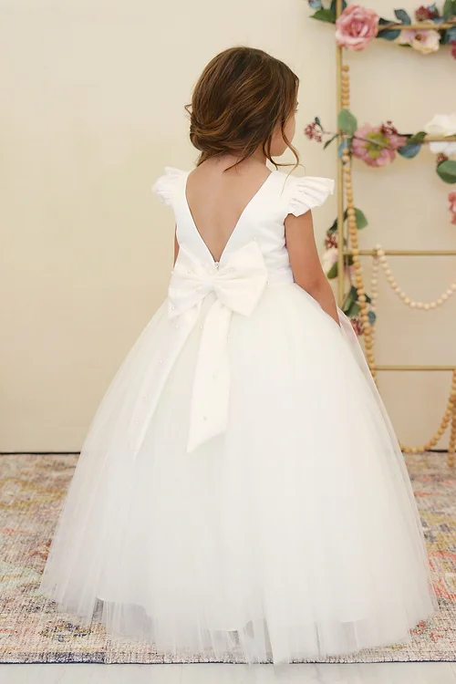 Thumbnail: FG615 - Amalee Flower Girl Dress