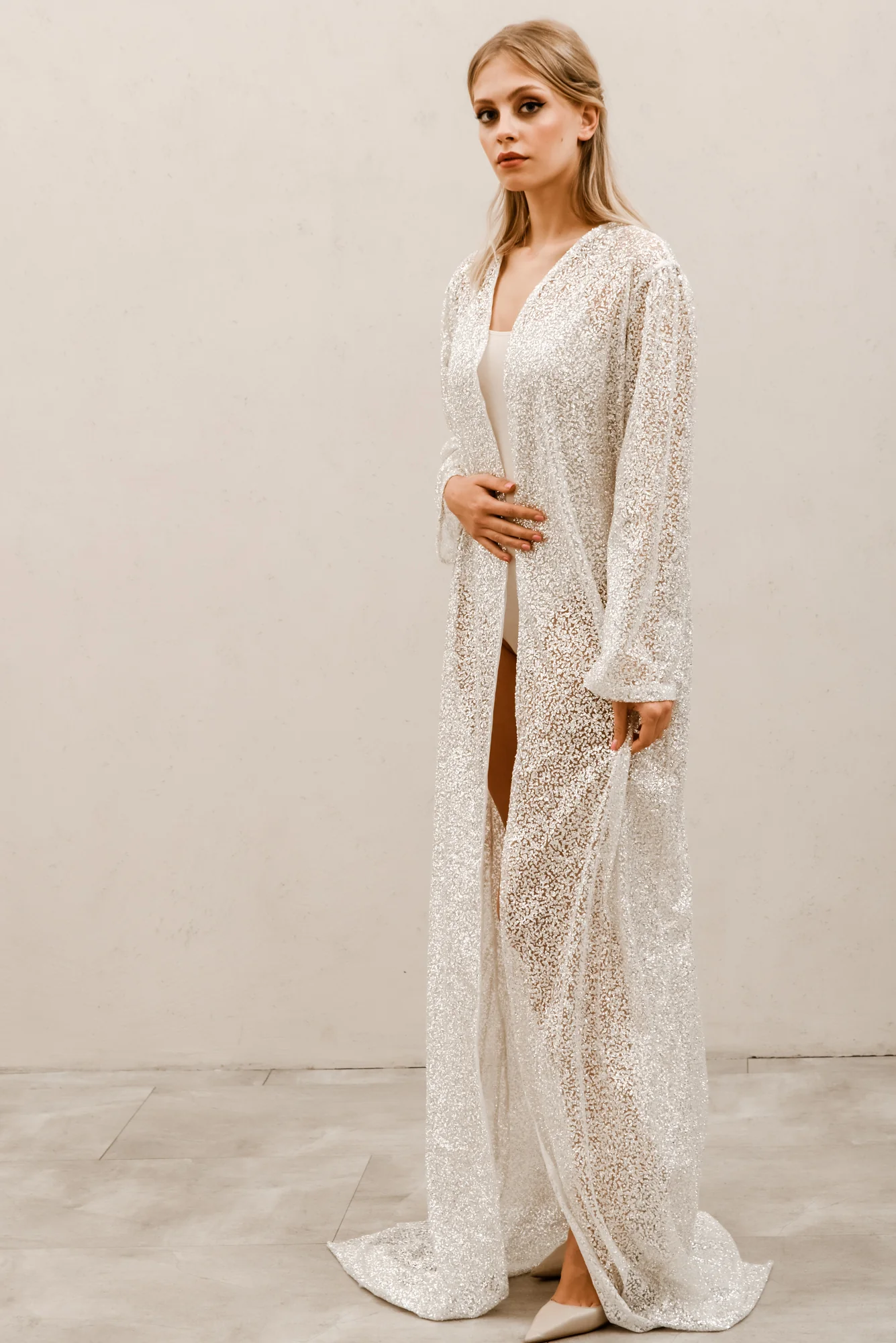 Thumbnail: Glitter Robe - Heirloom Bridal