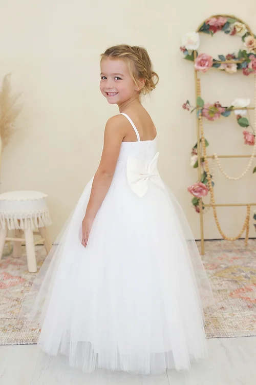 Thumbnail: FG605 - Amalee Flower Girl Dress