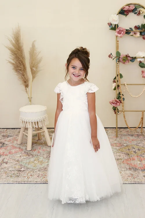 FG416 - Amalee Flower Girl Dress