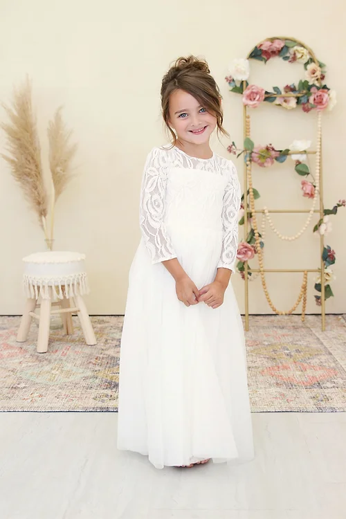 FG633 - Amalee Flower Girl Dress