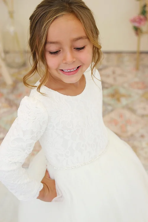 FG632 Amalee Flower Girl Dress The Bridal Box