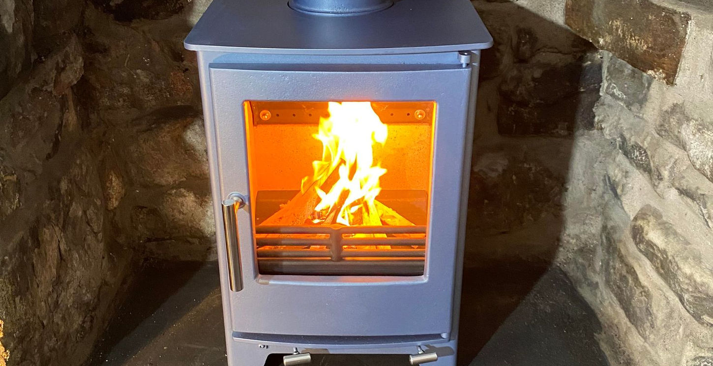 log burner installation
