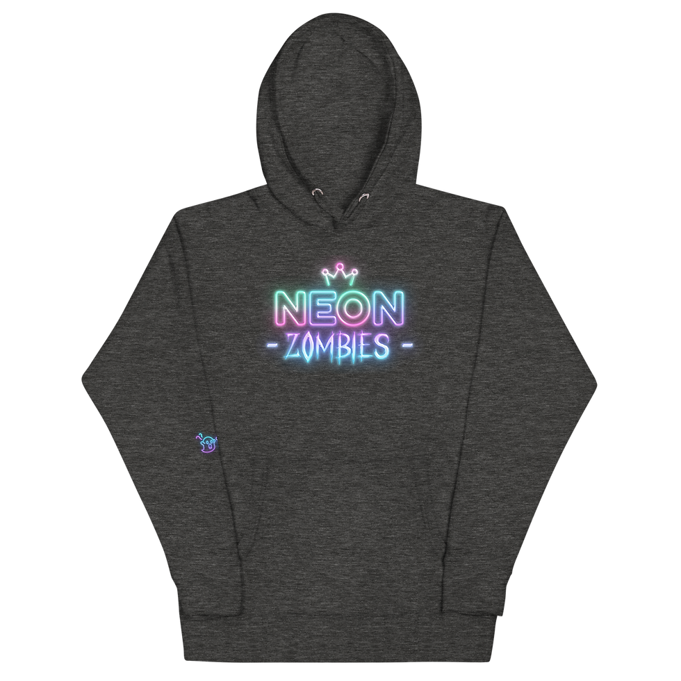 Thumbnail: Neon zombies Unisex Hoodie