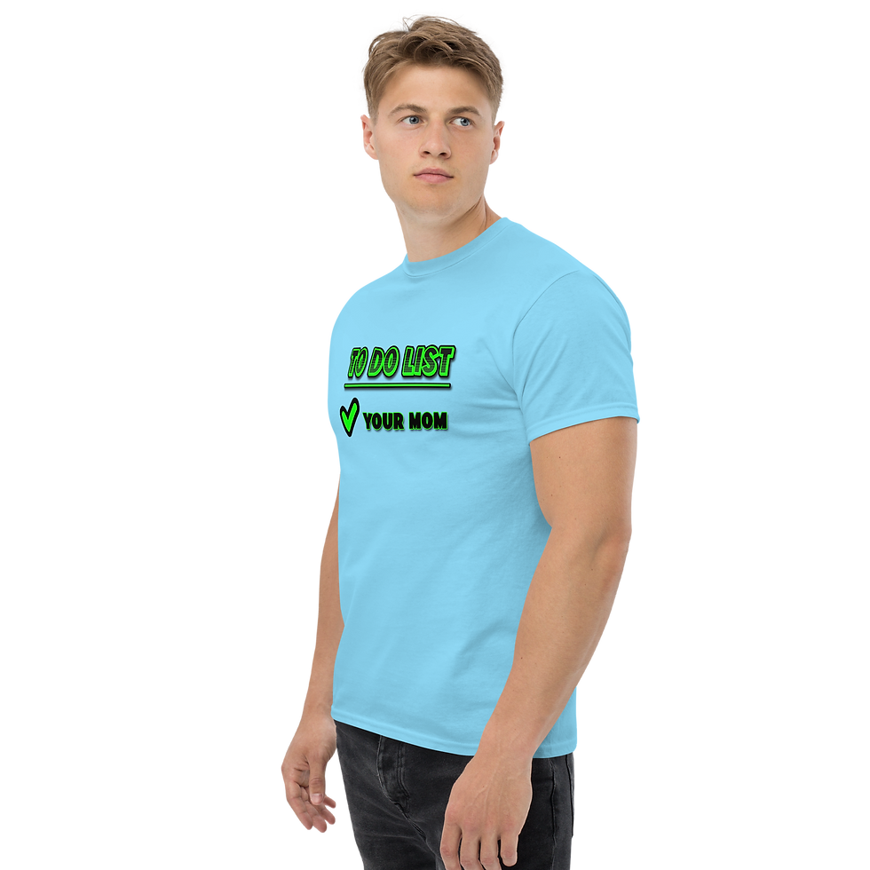 Thumbnail: Men's To do list T-shirt