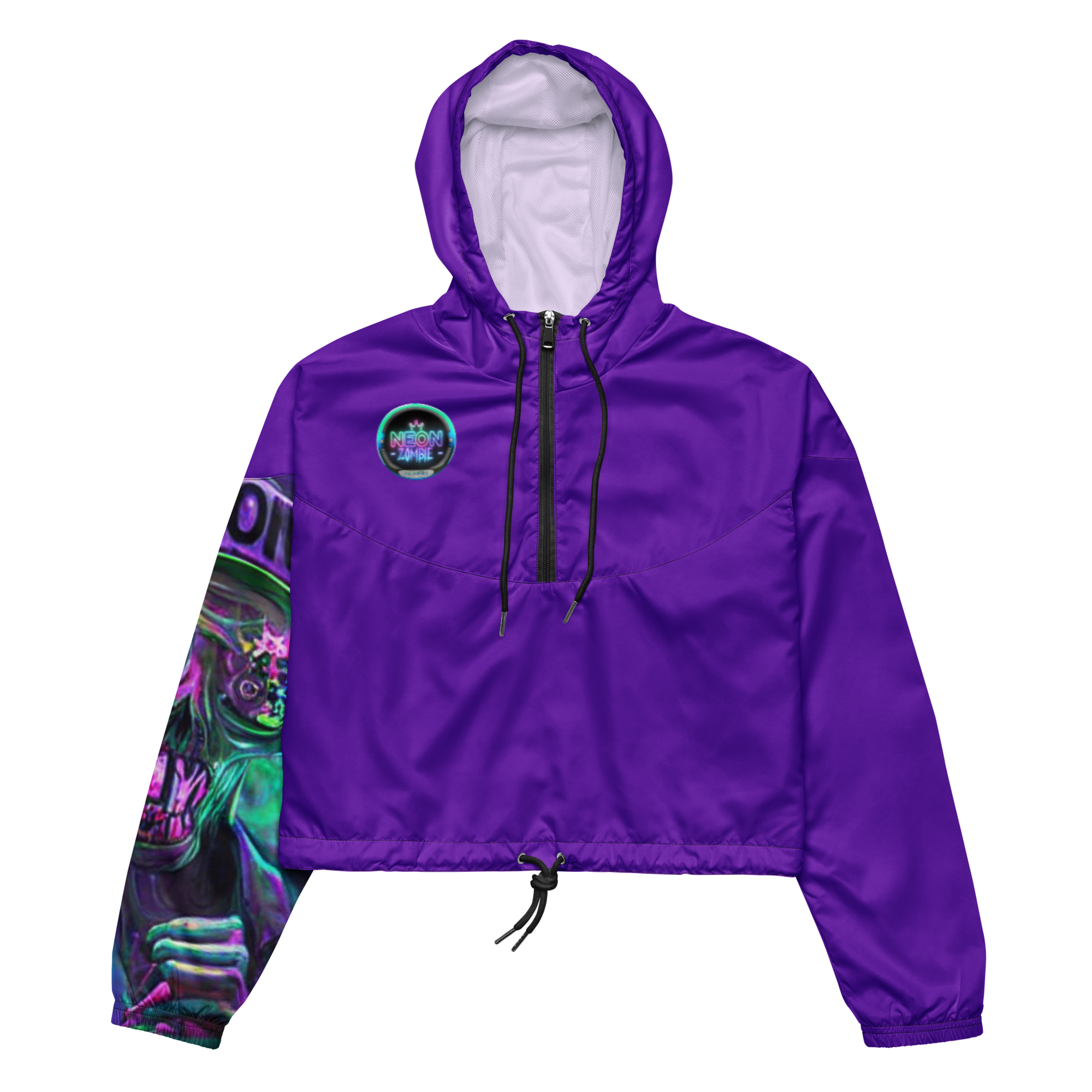 Purple Urkle Women’s cropped windbreaker