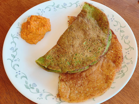 Spinach Pesarattu