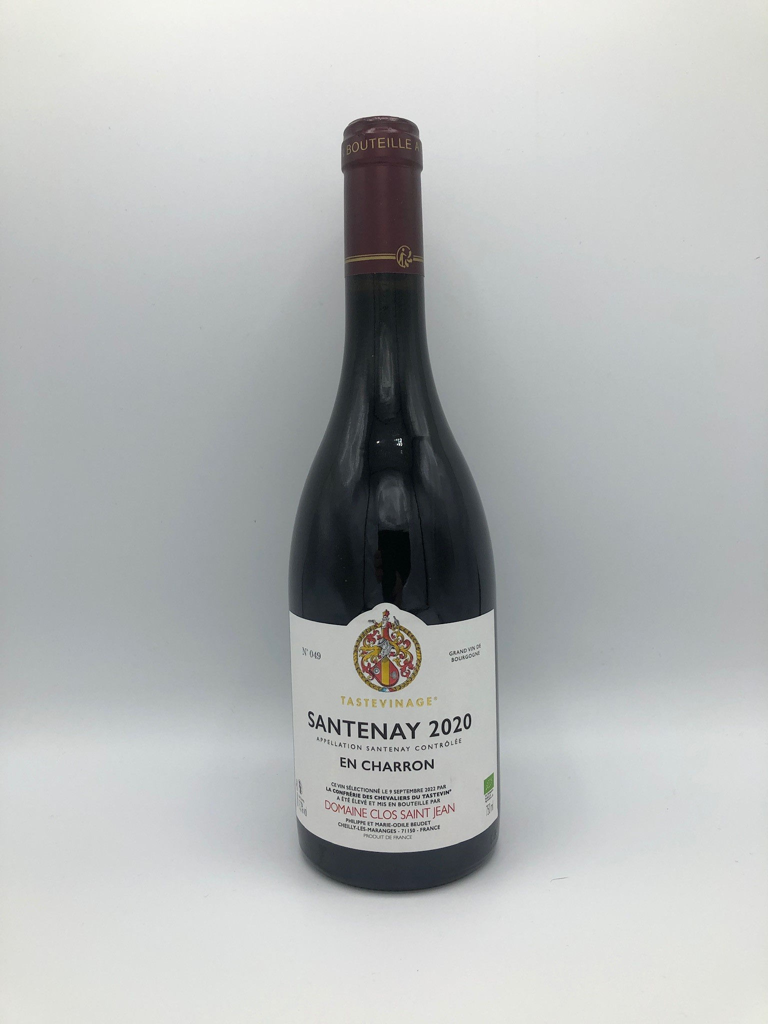 Santenay Pinot Noir BIO "En Charron" 2020 - 75cl