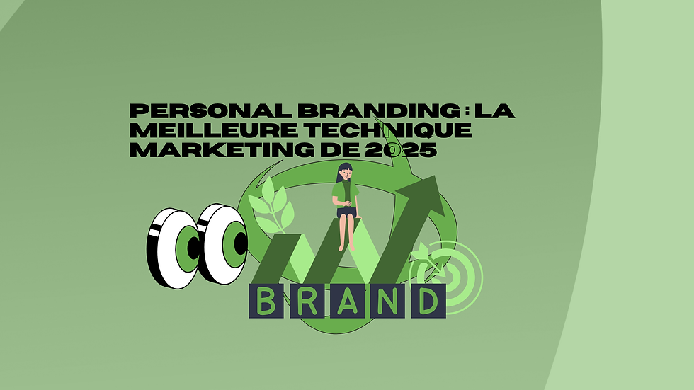 Personal Branding : La Meilleure Technique Marketing de 2025. QGM
