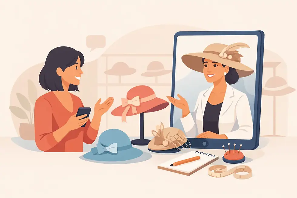 How to Book a Millinery Consultation With Confidence