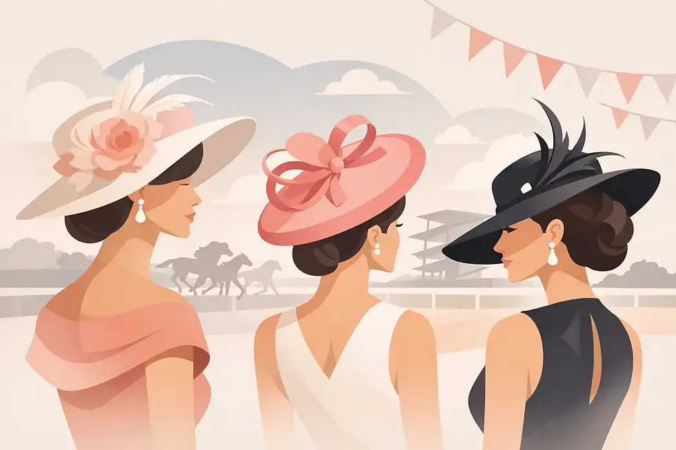 Race Day Hats for Women That Feel Elegant