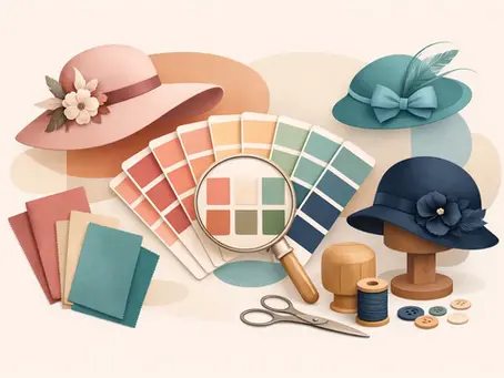 Custom Millinery Color Matching Examples