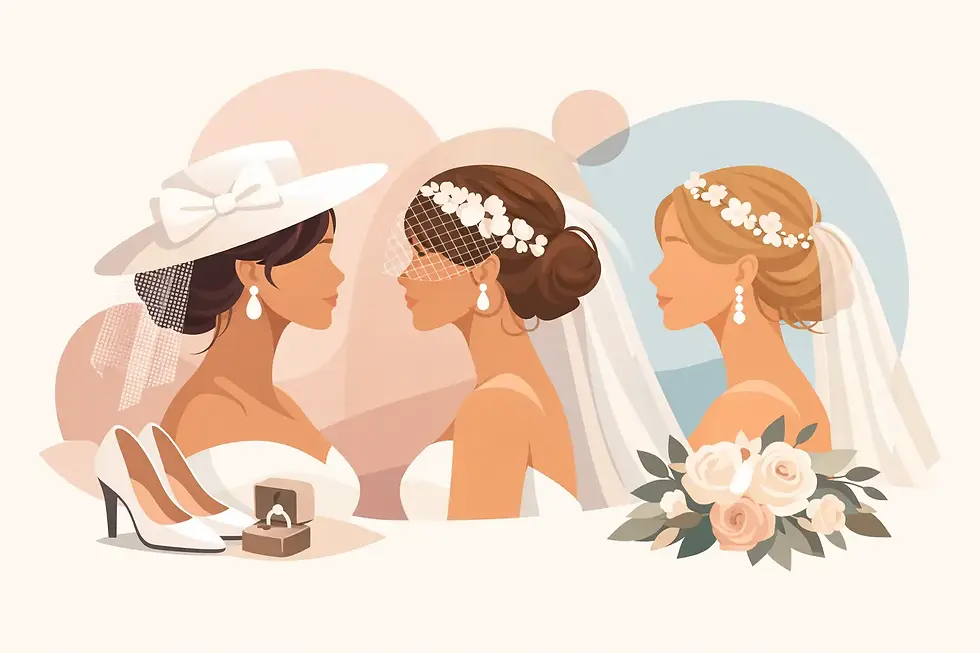 A Guide to Bridal Millinery Styles