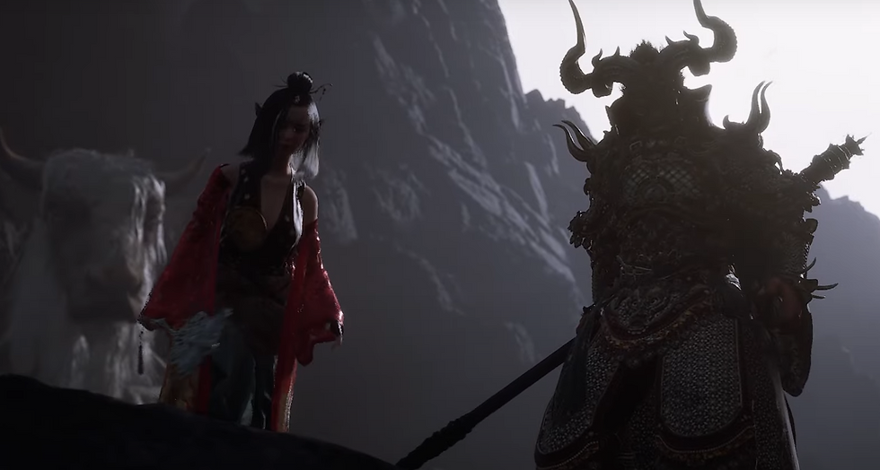 in game scene in chapter 5 black myth wukong