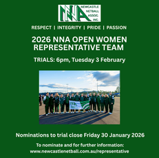 NNA OPEN WOMEN’S REPRESENTATIVE TRIALS – NOMINATIONS CLOSING SOON