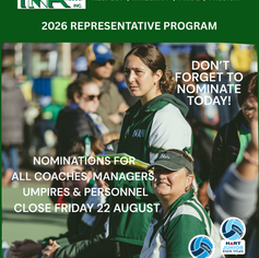 NNA Representative Personnel Nominations close Friday 22 August