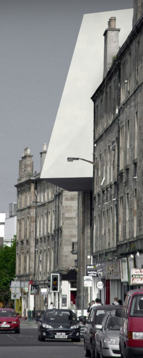 An infill terrace house residential inner city project prior to Studio Roundhouse.