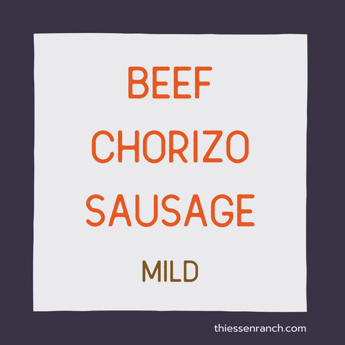 Beef Chorizo
