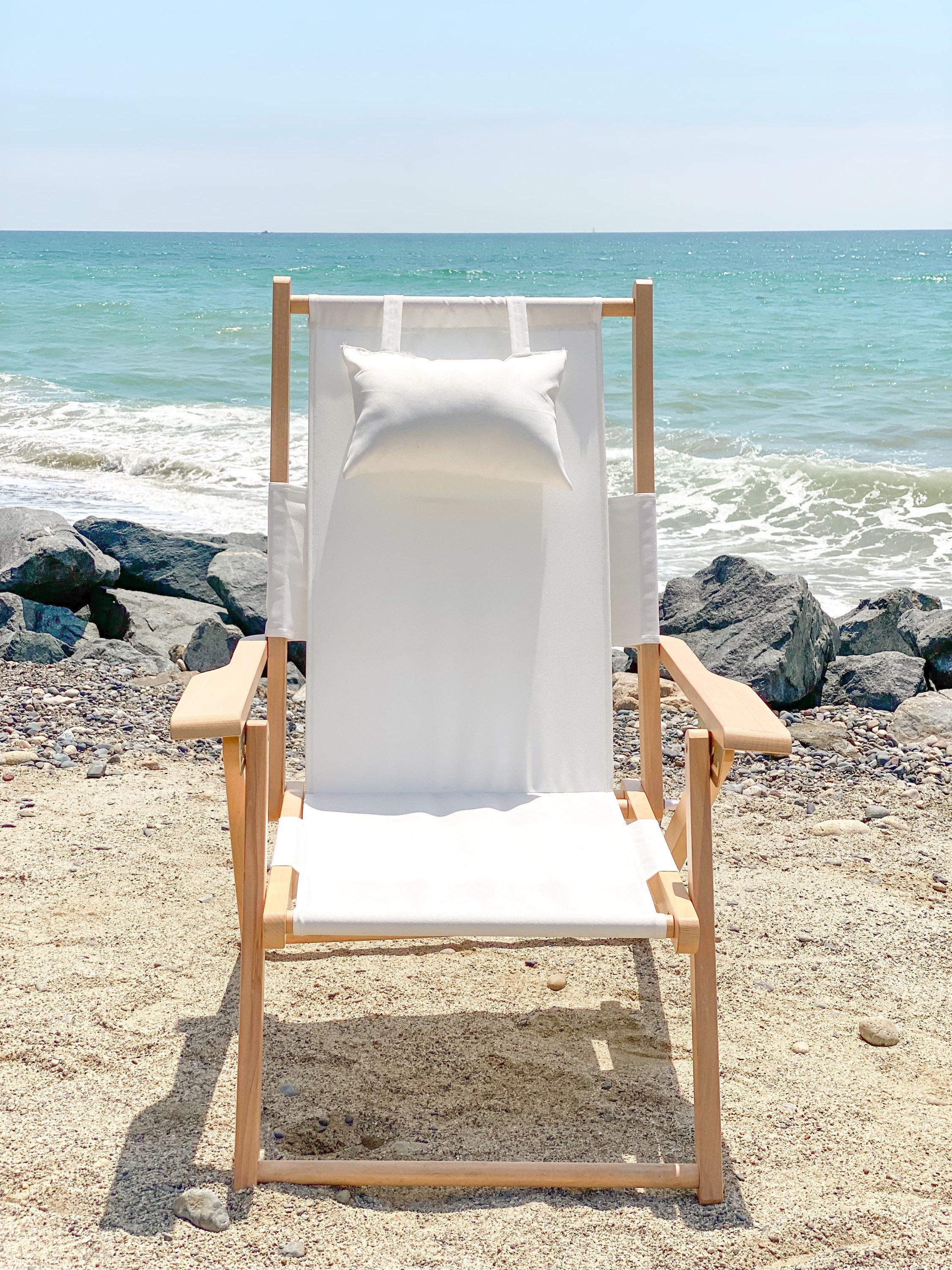 White Beach Chair