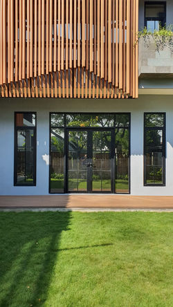 Black Aluminium door & window