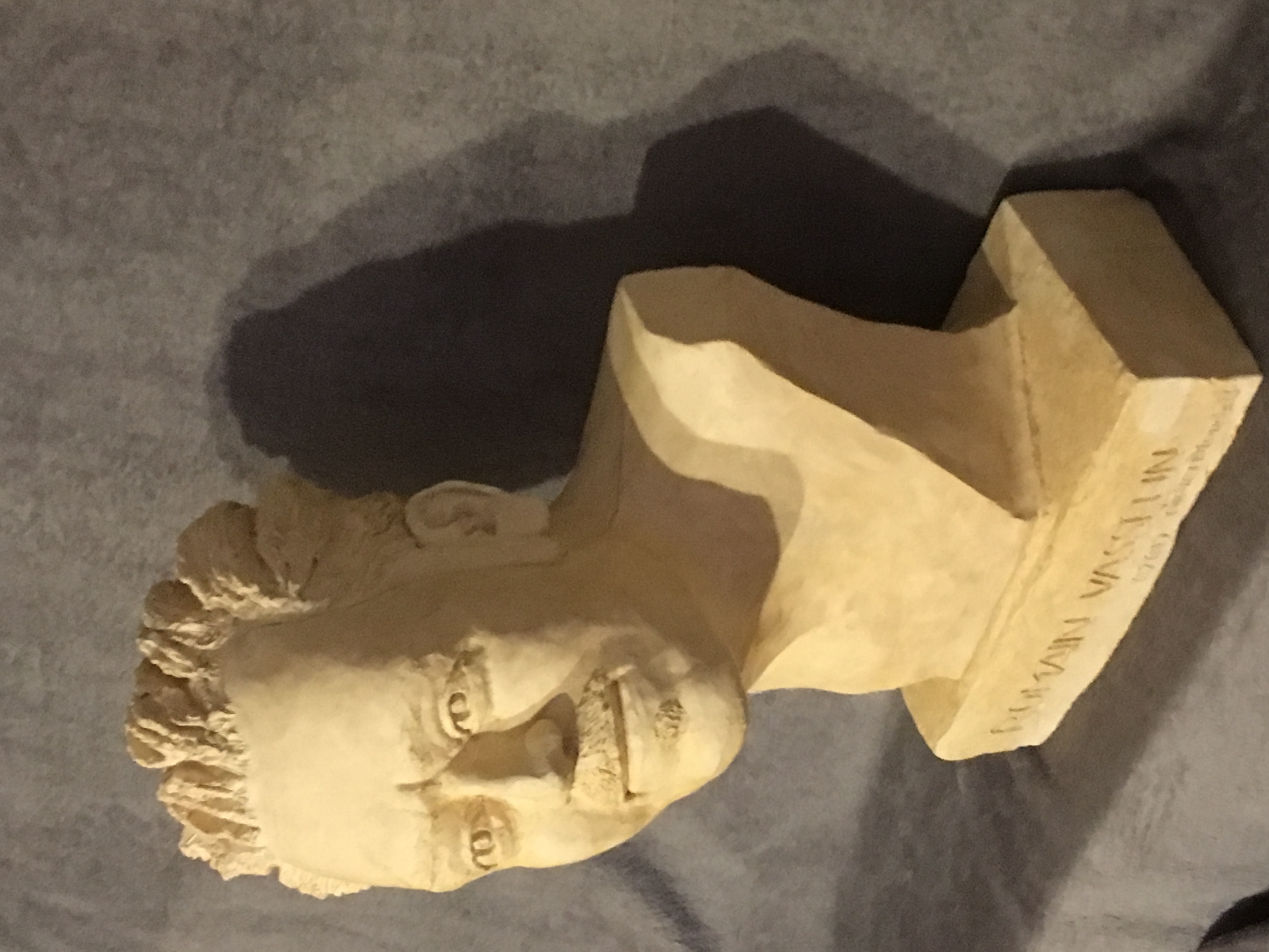 Terracotta bust R Vasselin