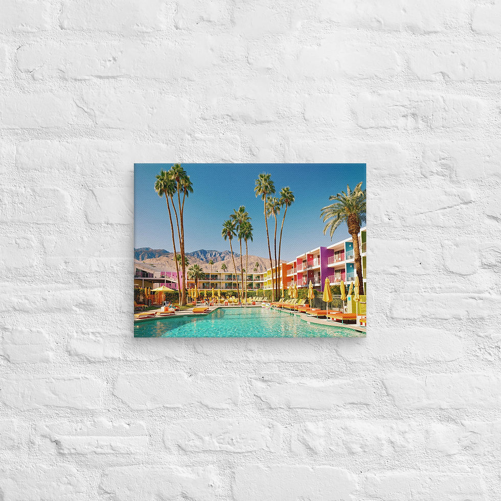 Thumbnail: Palm Springs Fun (4:3) Canvas
